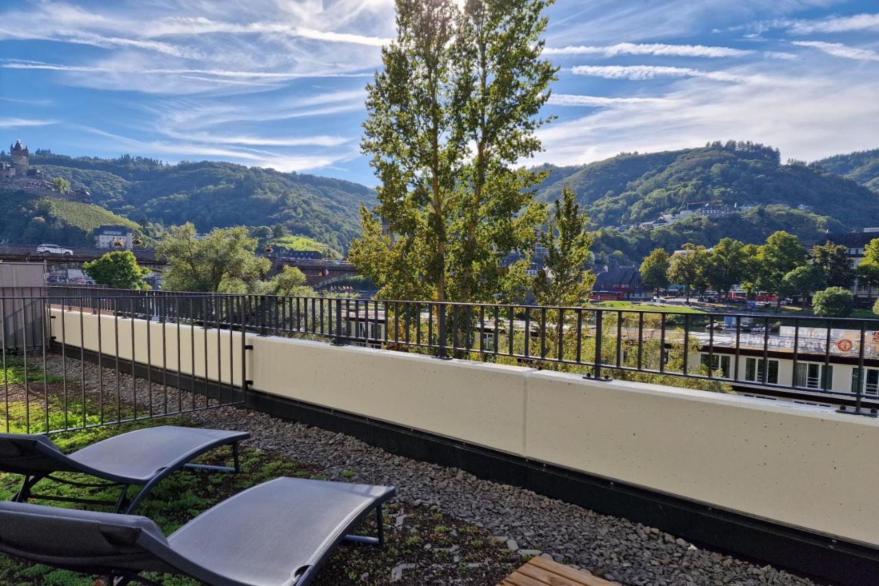 Vivamosel: Mit Mosel & Burgblick - Balkon - Parken - Aufzug - Fahrradraum Lejlighed Cochem