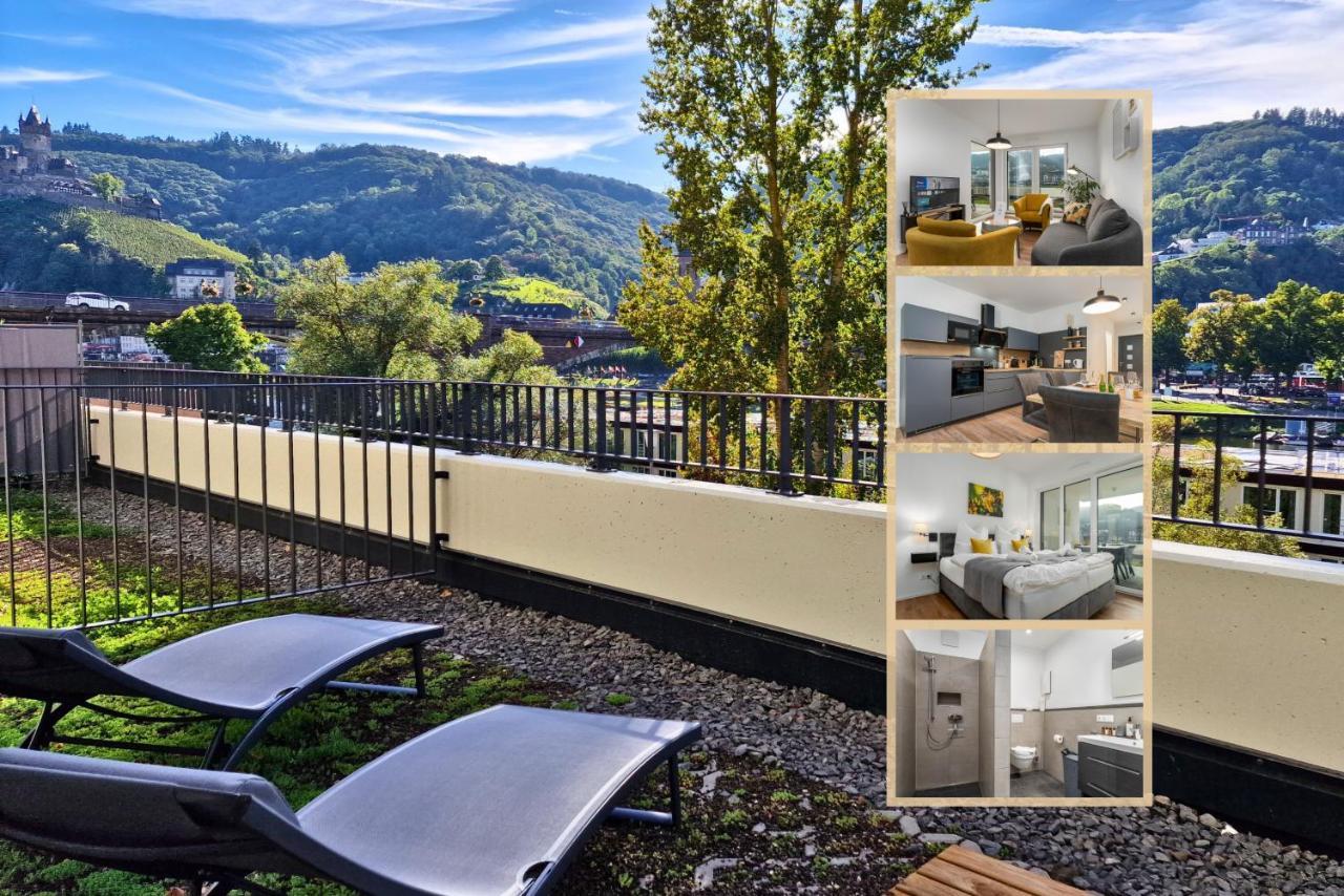 Vivamosel: Mit Mosel & Burgblick - Balkon - Parken - Aufzug - Fahrradraum Commune fusionnée de Cochem-Land